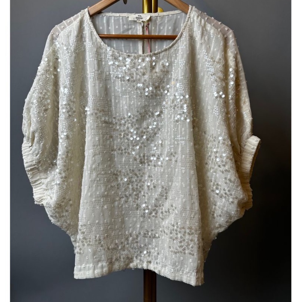 Sequin Blouse Size Large